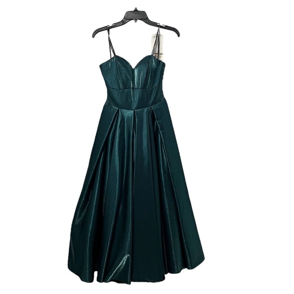 Sherri Hill Strapless Midi A-Line Dress Style 97593 Size 2 NWT